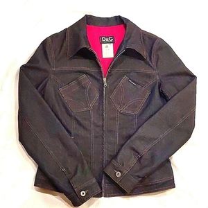 Dolce & Gabbana Dark Jean Jacket